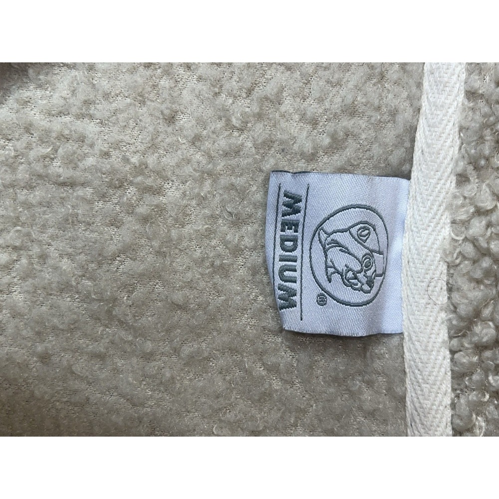 Buc-ees  Pullover Sherpa Jacket Brown/Pink Women's‎ Size Medium - Picture 4 of 8
